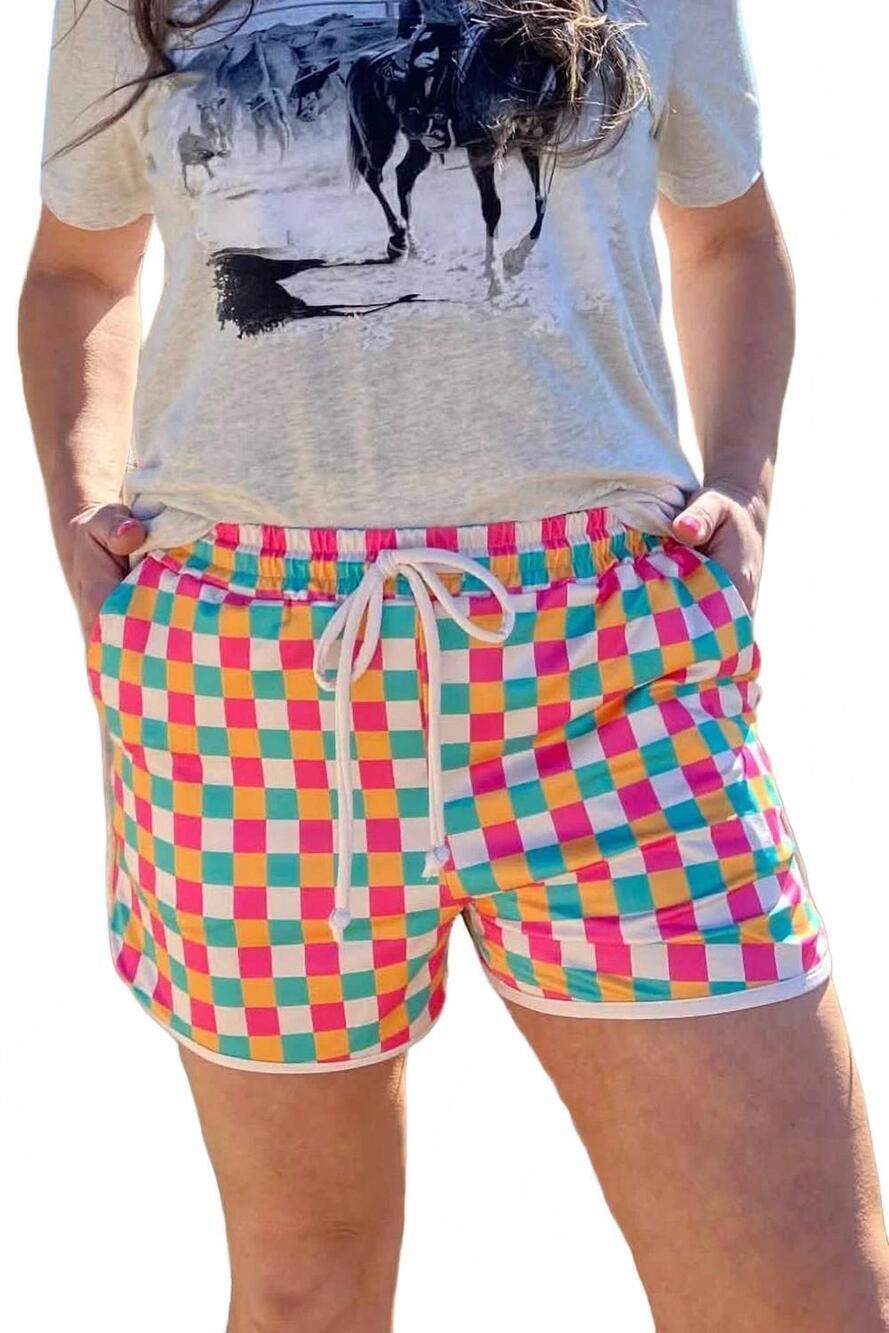 NEW STERLING KREEK spring meadow shorts in multicolor